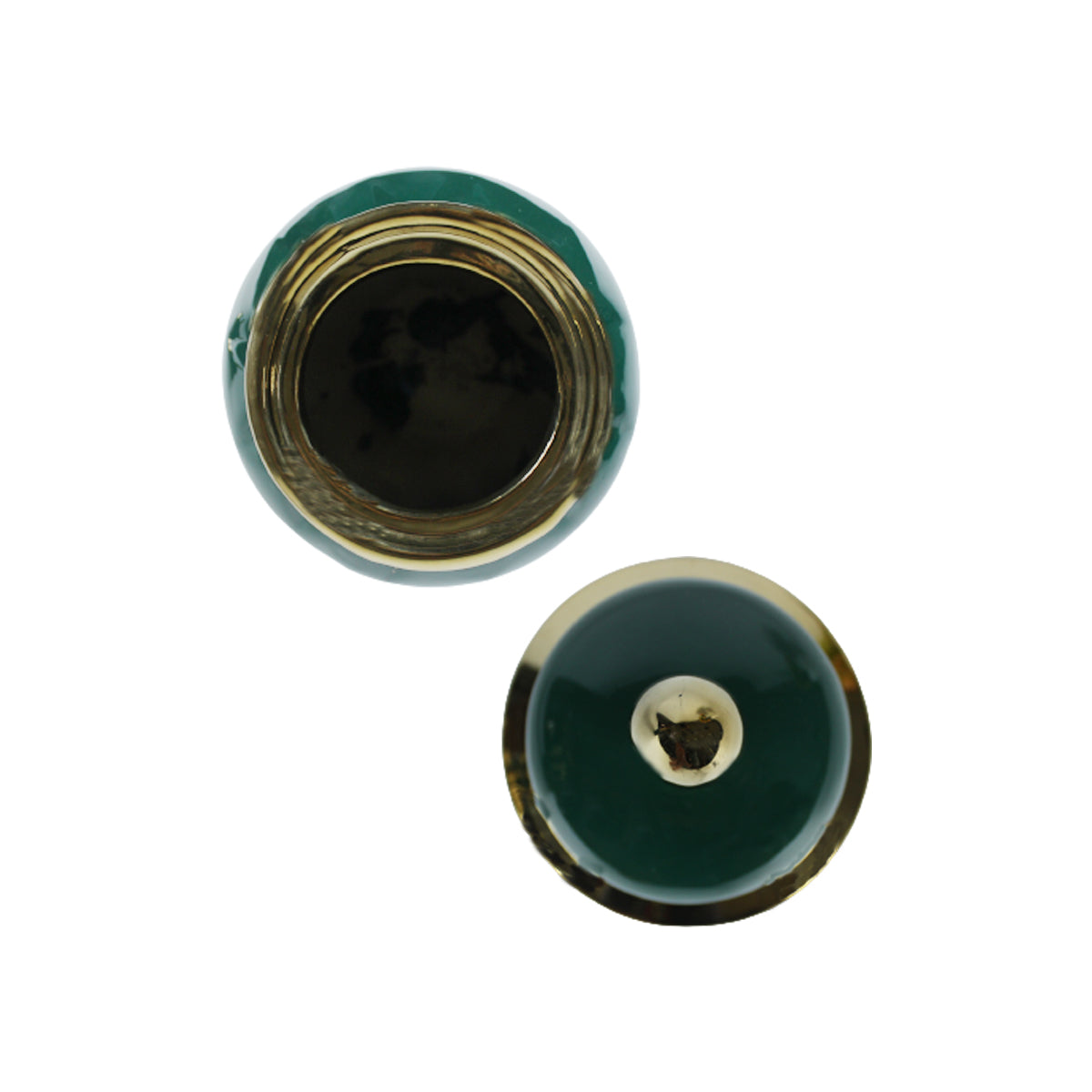 Our Green Window Green Gold Flower Vase-1