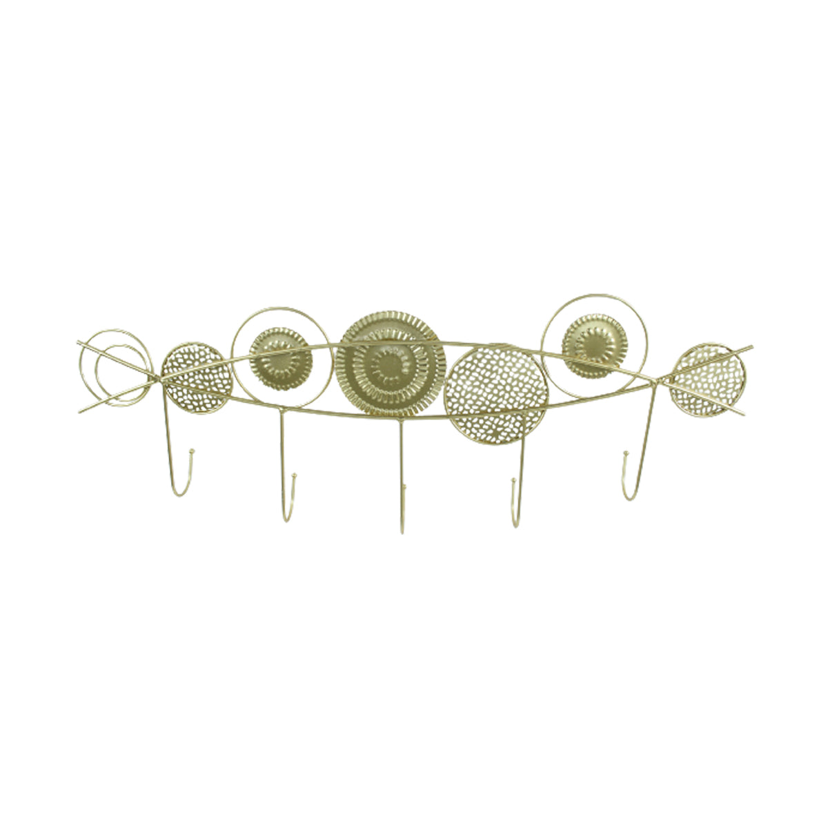 Our Green Window Seven Circle Metal Wall Hook