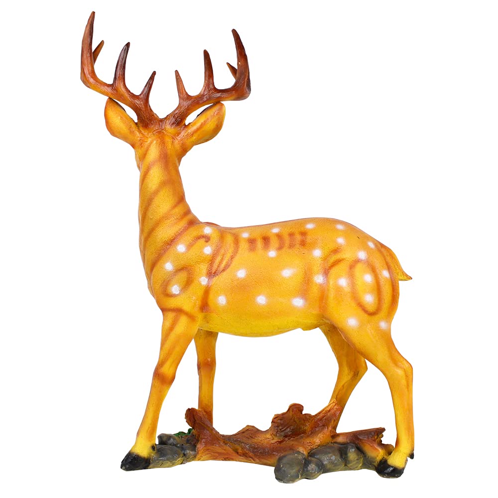 Our Green Window Dotted Horns Deer for Garden Decoration