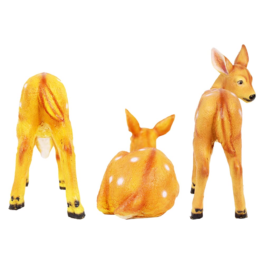Our Green Window (Set of 3) Deer for Balcony and Garden Decoration