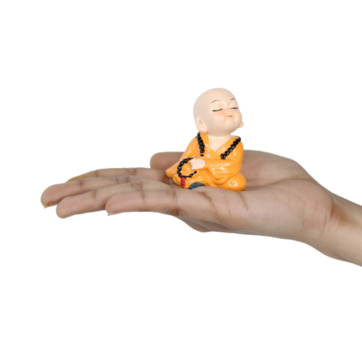 Our Green Window ( Set of 4) 2.3 inch height Four sitting Monk