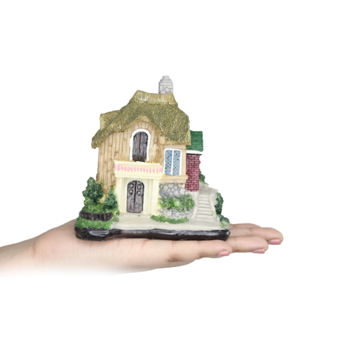 Our Green Window – Double Storey Miniature House Figurine