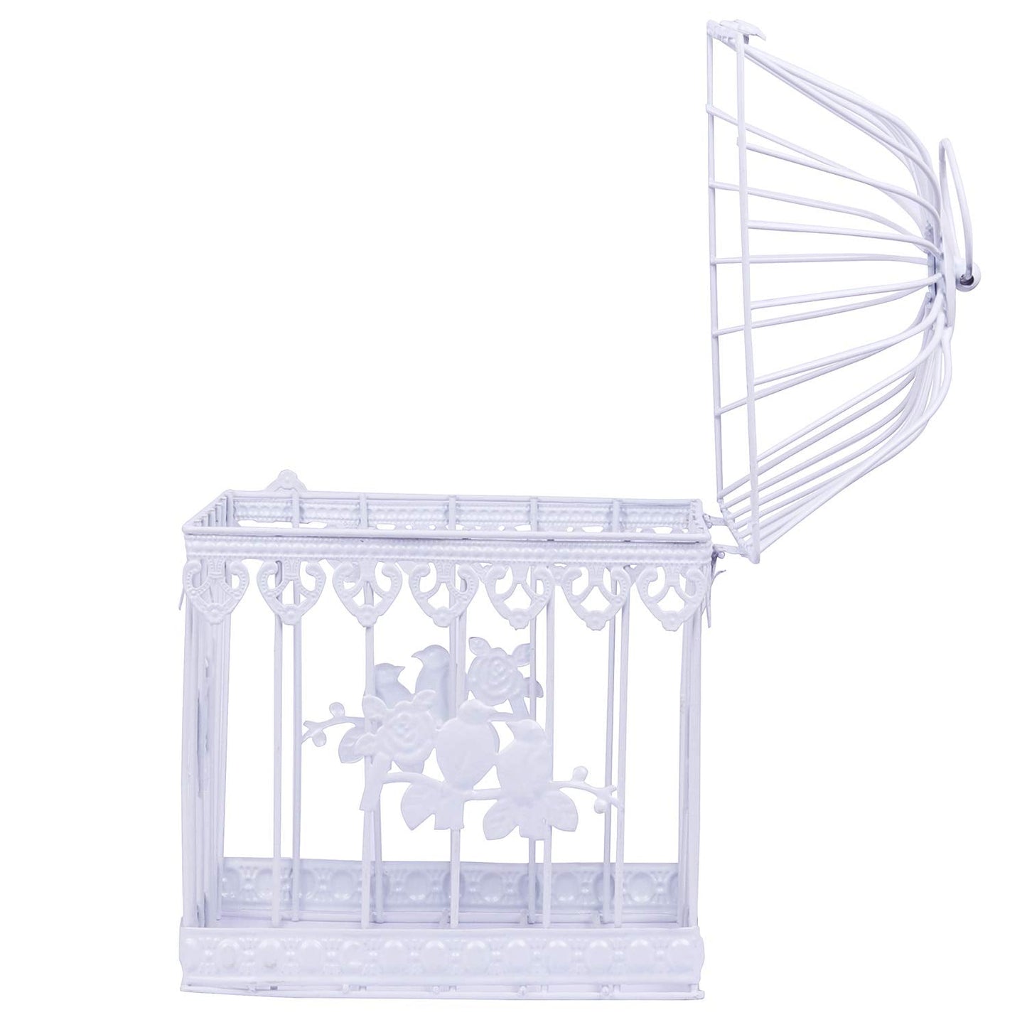 Our Green Window (Set of 3) Metal Square Bird Cages for Home and Balcony Decoration