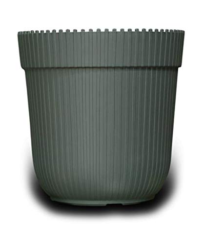 Our Green Window (Set of 4 Grey Fresh Plastic Garden Pot