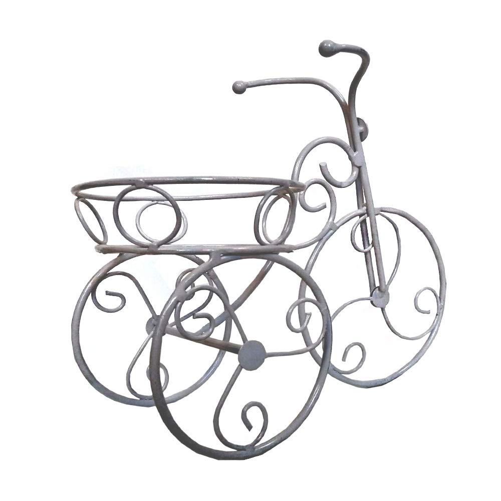 Our Green Window Single Basket Cycle Plant Stand for Home and Garden Decoration