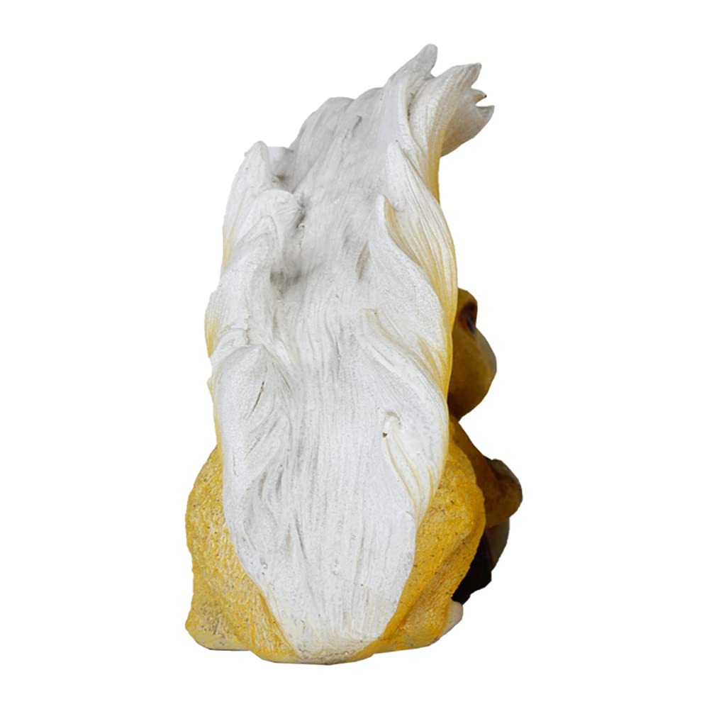 Our Green Window SET of 2 Squirrels statue | Material Resin | Length 10 Inches | for Inside or Outside your home | garden decor, garden decoration, home decor, squirrel statue, balocny decoration