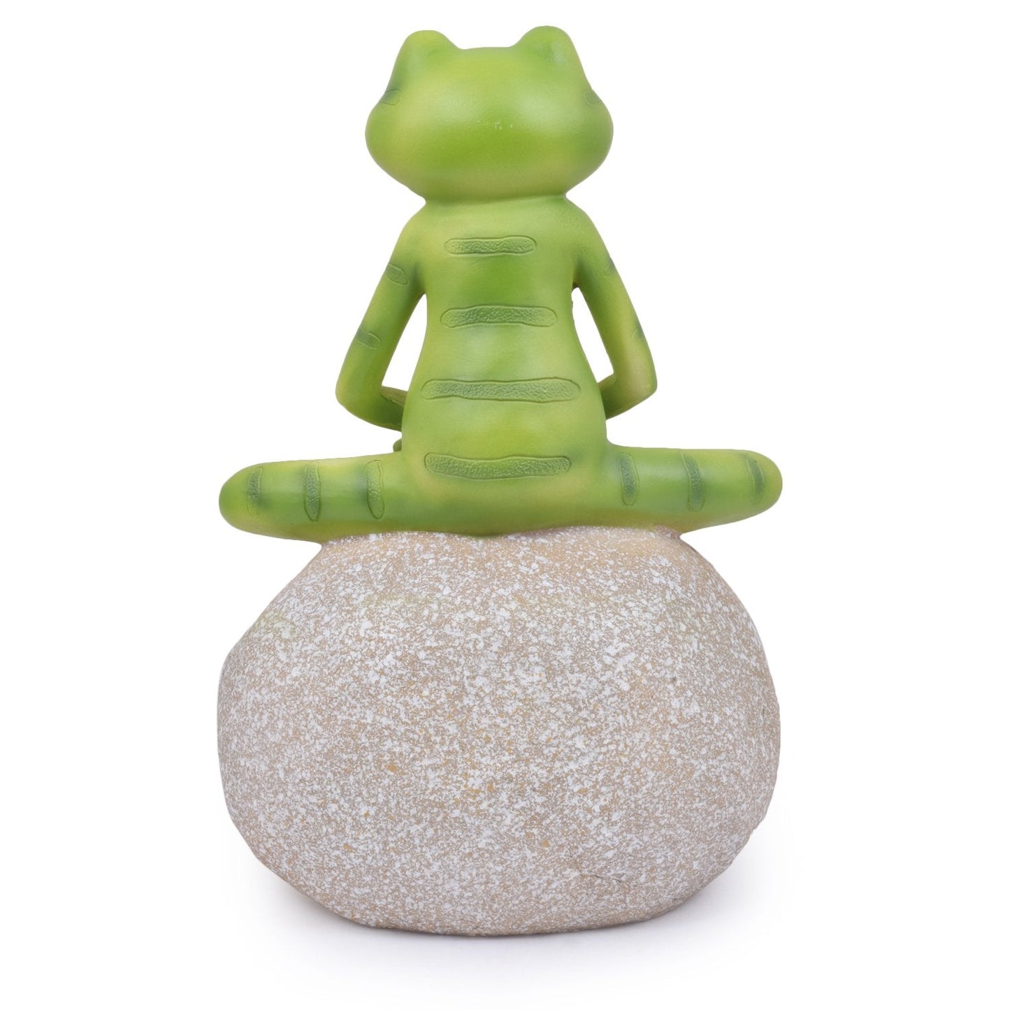 Our Green Window Frog Statue for Balcony and Garden Decoration