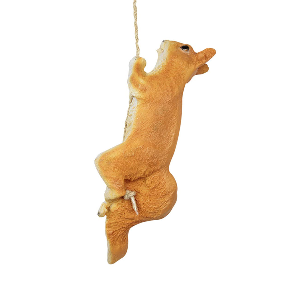 Our Green Window Squirrel Climbing Rope for Home and Garden Decoration