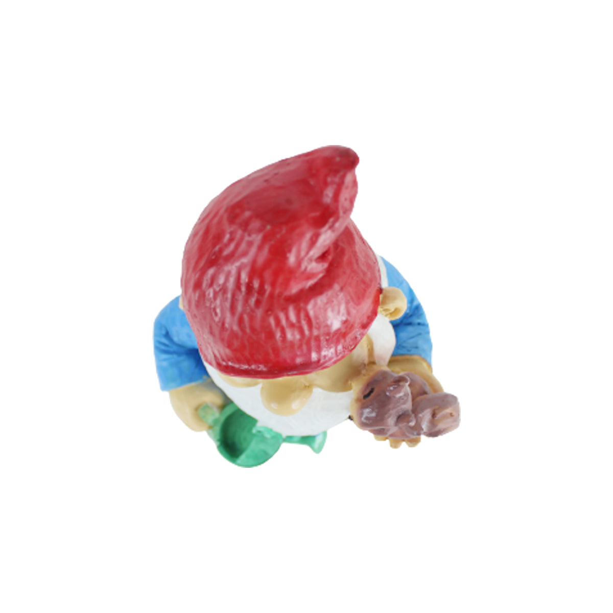 Our Green Window Gnome Holding Watercan Garden Statue