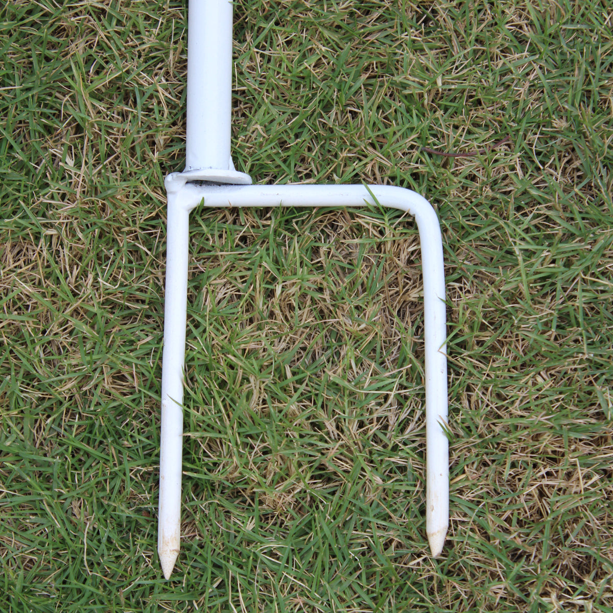 Our Green Window Metal Birdfeeder and Birdbath Stand White Color