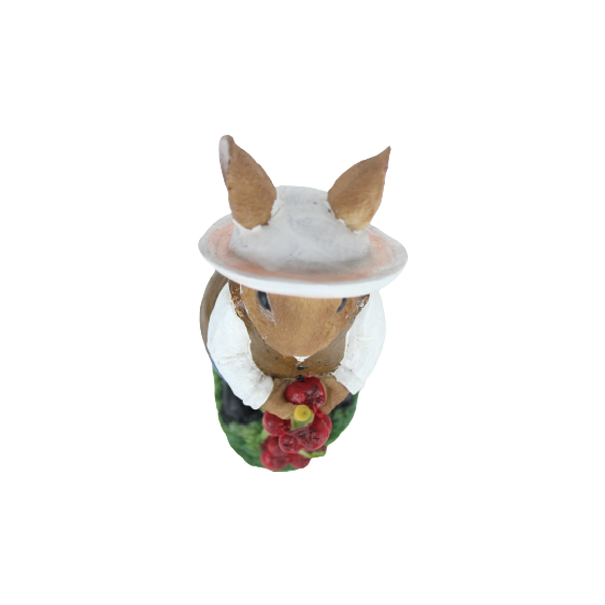 Our Green Window Rabbit with Tomatos Garden Statue