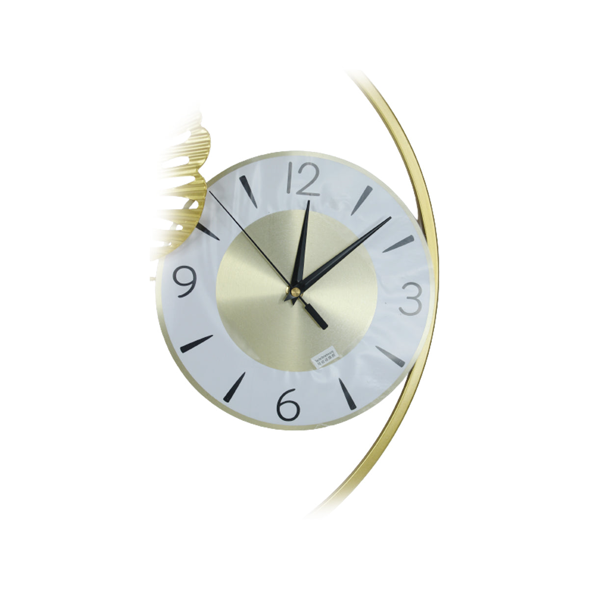 Our Green Window Luxury Floral Wall Clock, wall art for home décor, living room decoration, office