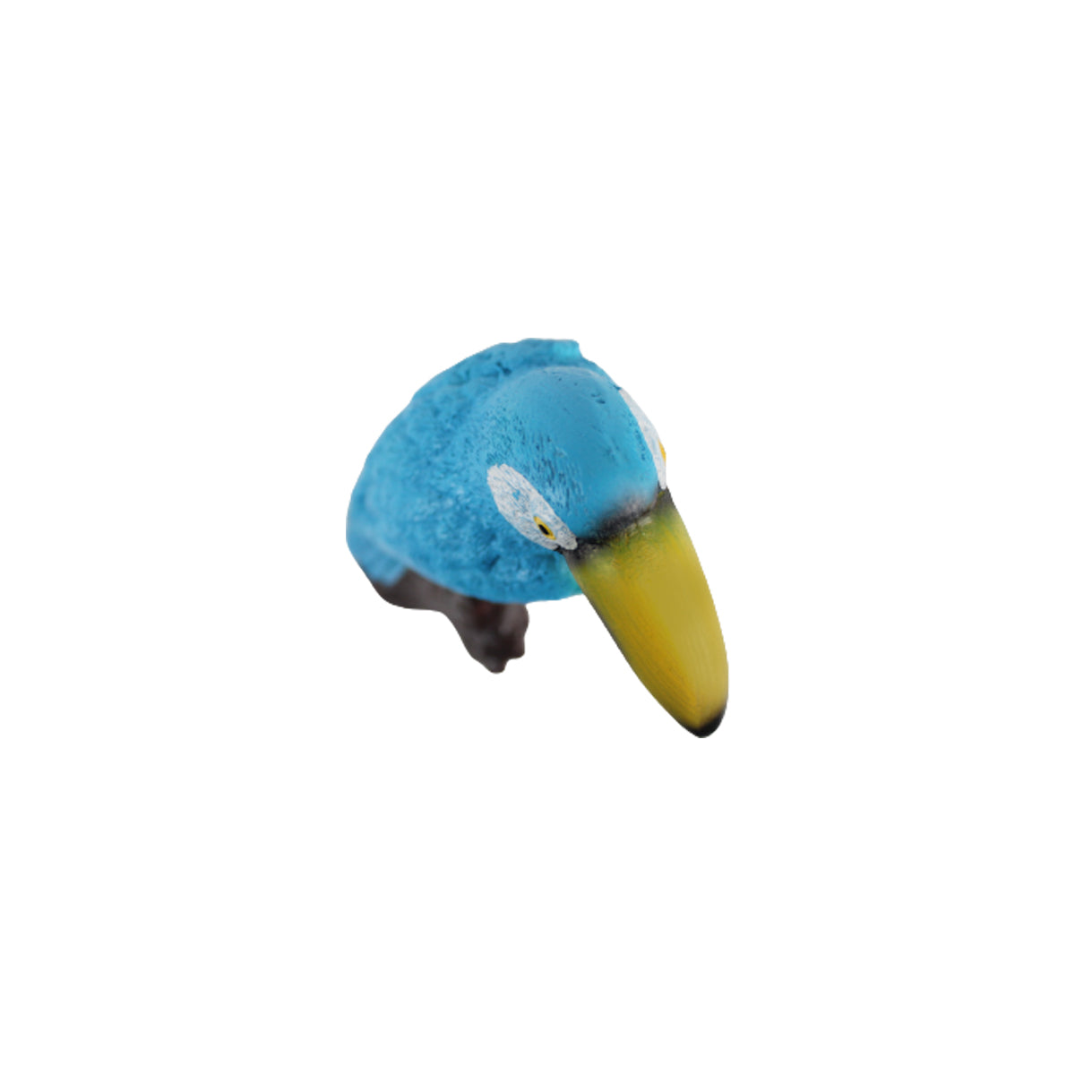 Our Green Window Parrot Bird Figurine Showpiece Sitting on Tree for Home Décor