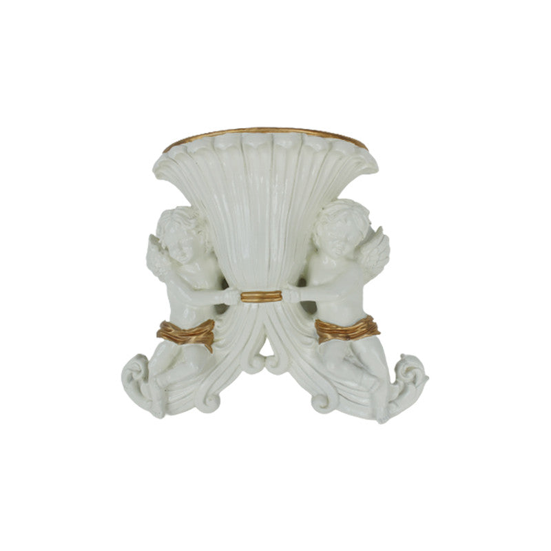 Our Green Window Two Angels Vase planter for home, garden decoration