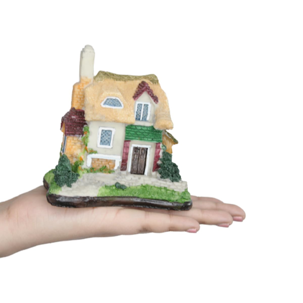Our Green Window – Double Storey Miniature House Figurine