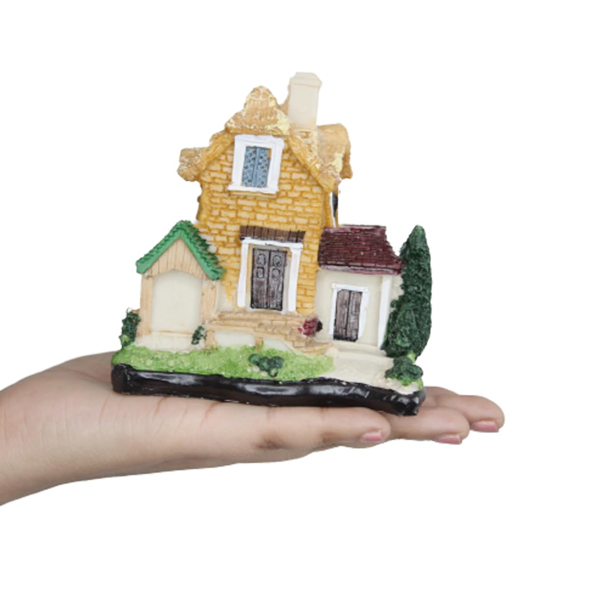 Our Green Window – Double Storey Miniature House Figurine 3