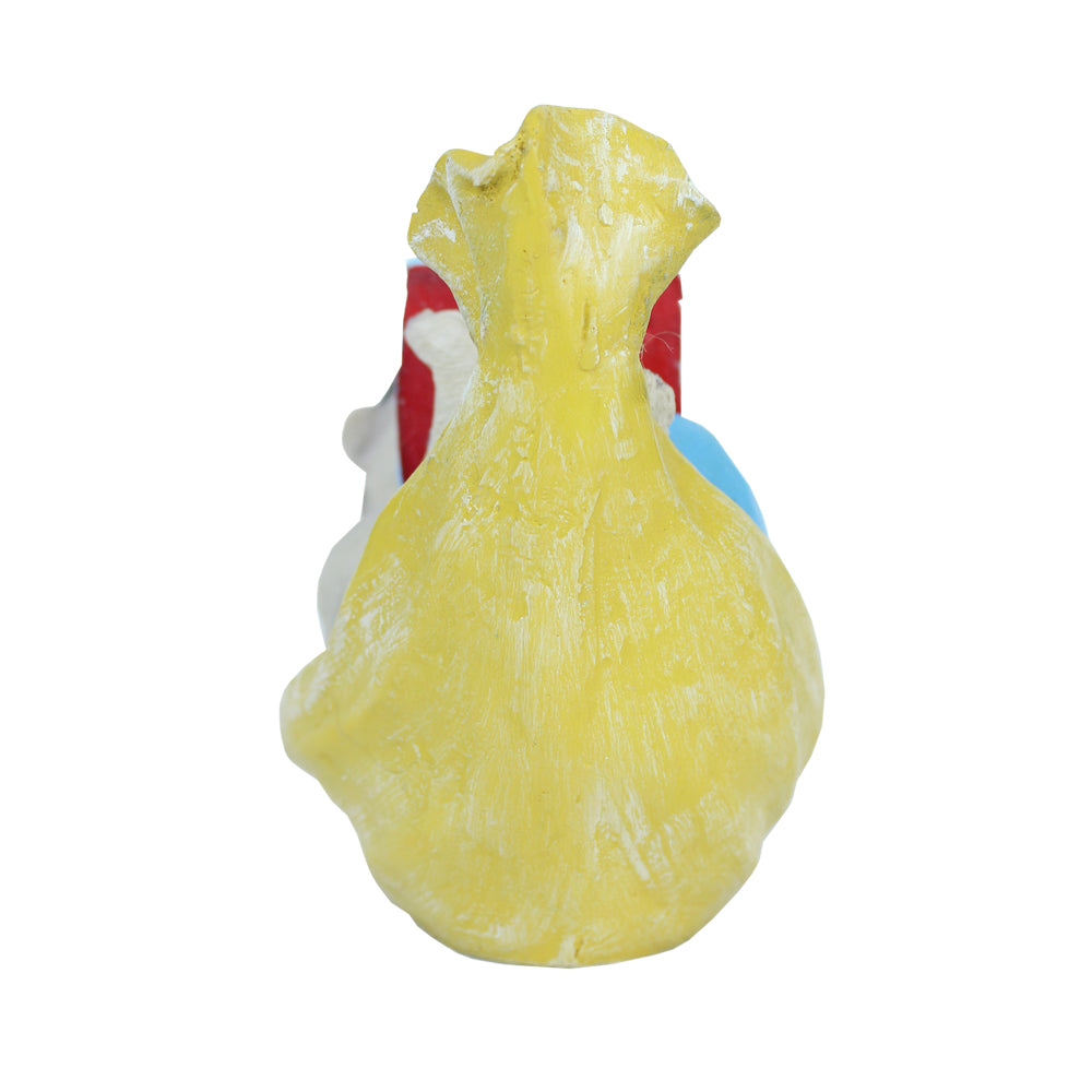 Our Green Window Hedgehog on Hammock for Garden Decoration (Yellow)