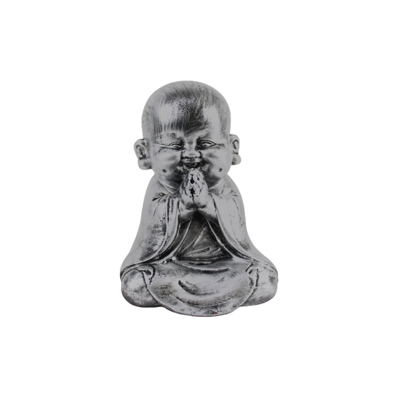 Wonderland  Polyresin Monk Statue