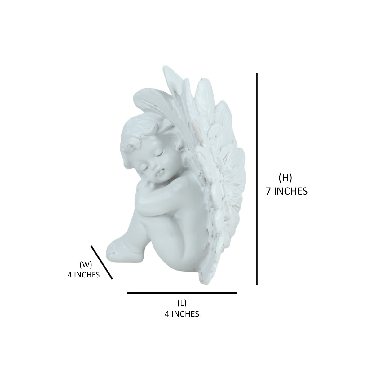 Our Green Window ANGEL RABBIT For Home Decoration