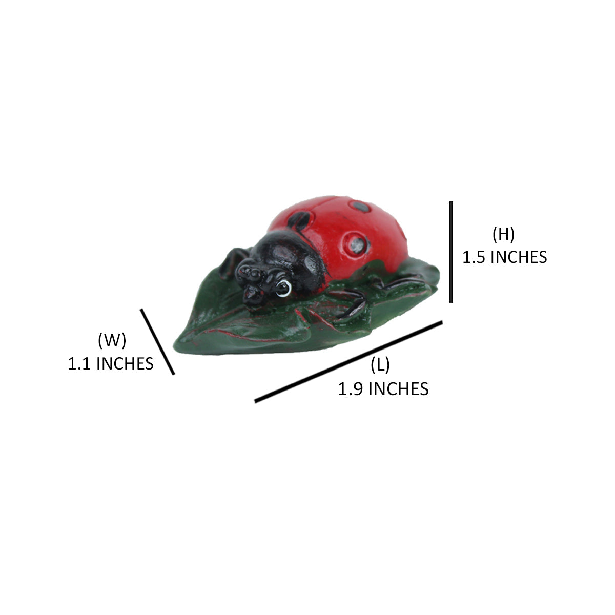 Miniature Toy : Set of 4 ladybug