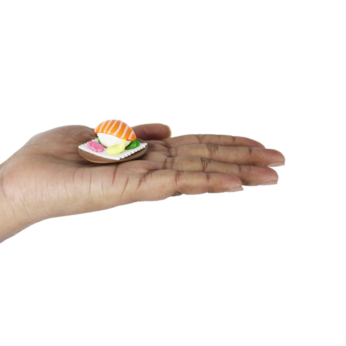 ( Pack Of 10) Sushi Miniature Figurines Resin Mini Food Props