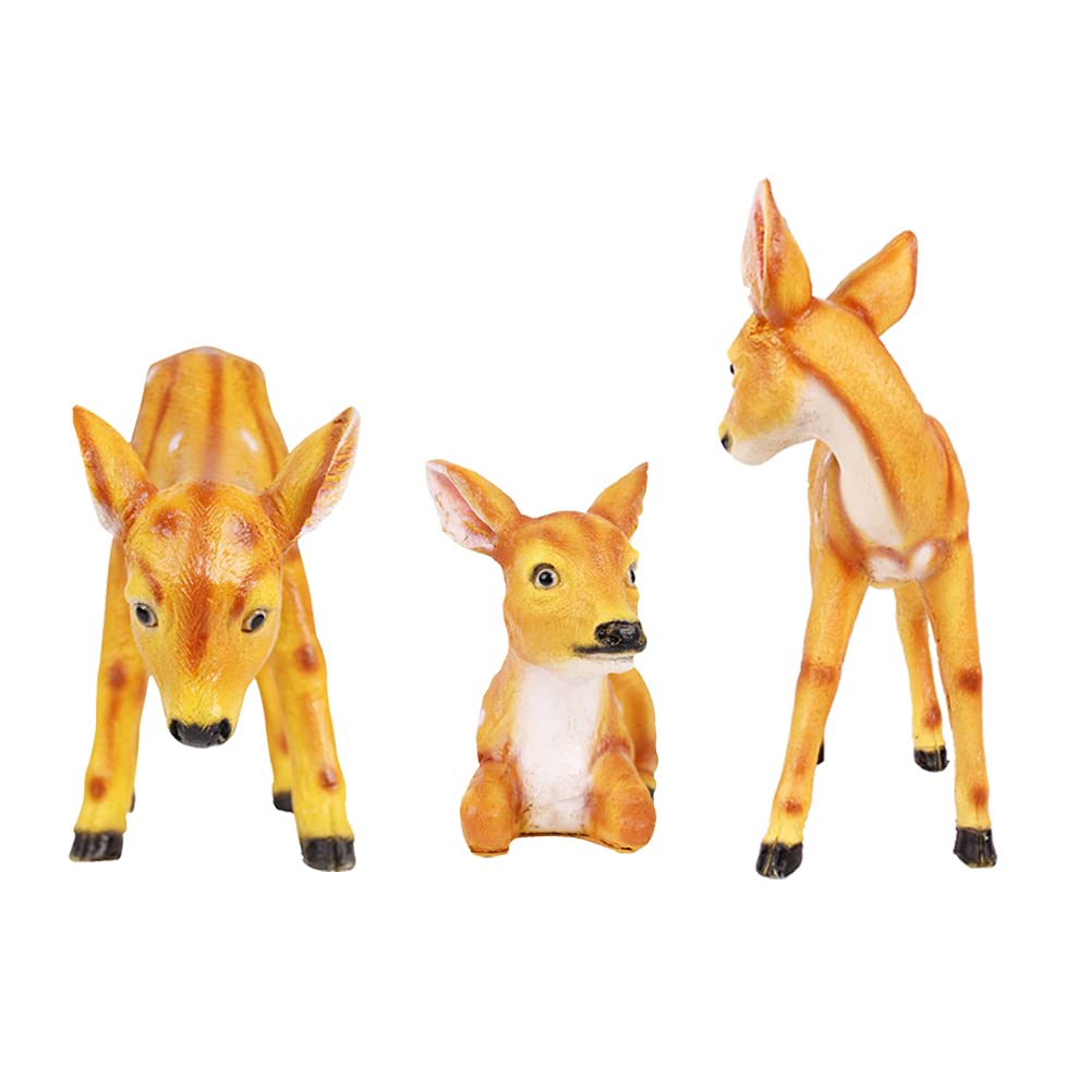 (Set of 3) Deer for Balcony and Garden Decoration