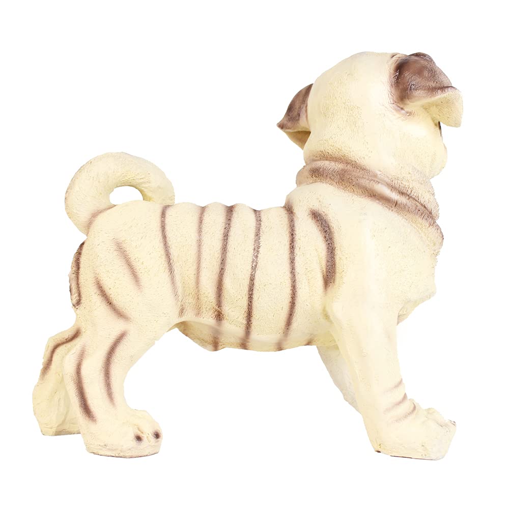 Our Green Window Big Pug Dog Statue Home and Garden Decoration