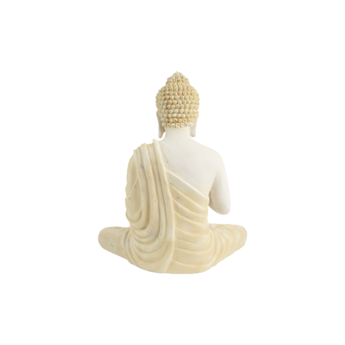 Wonderland Resin 14 '' Buddha (Beige)