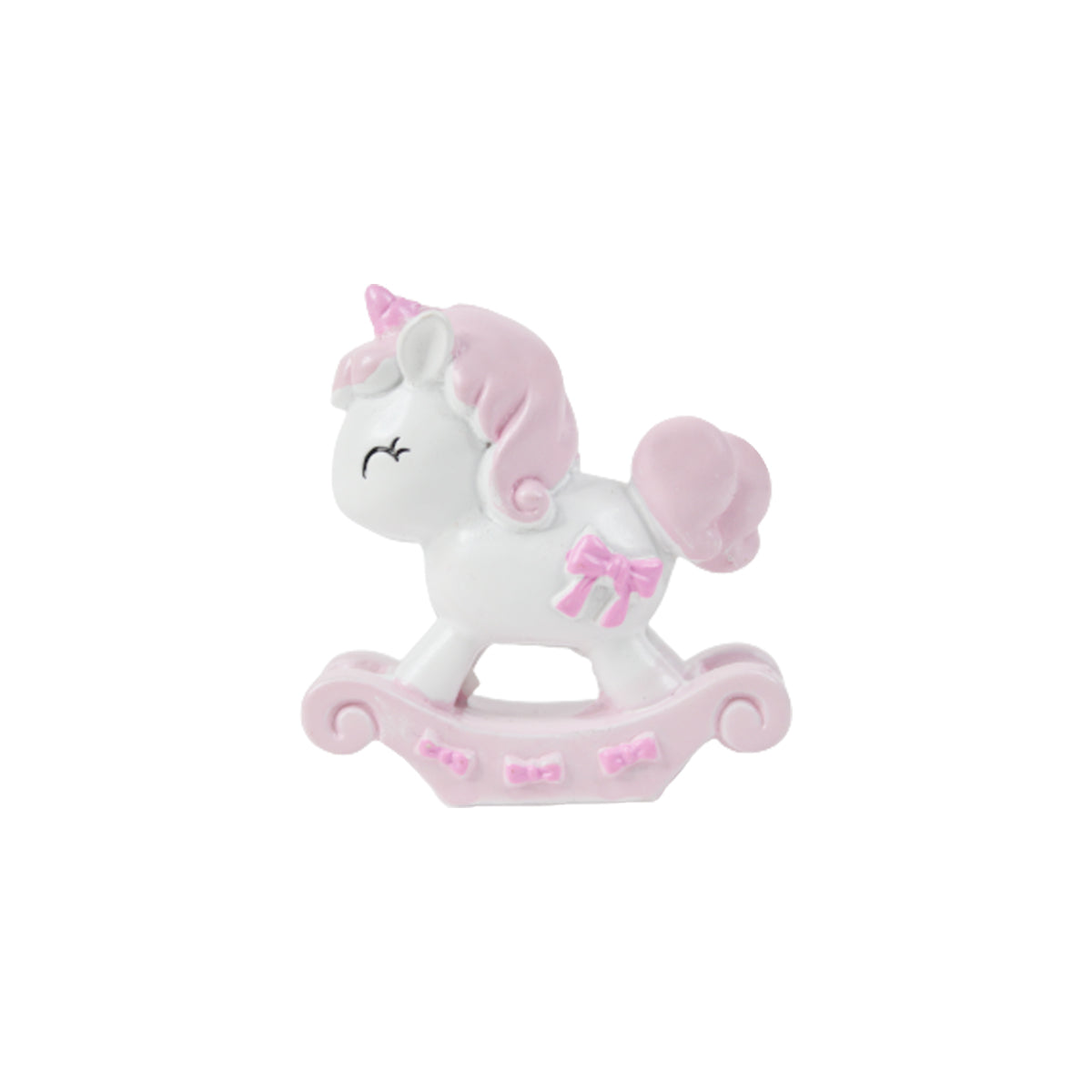 Unicorn baby Rocker (Set of 2 )( Miniature toys , cake toppers , small figuine, unicorn figurine)