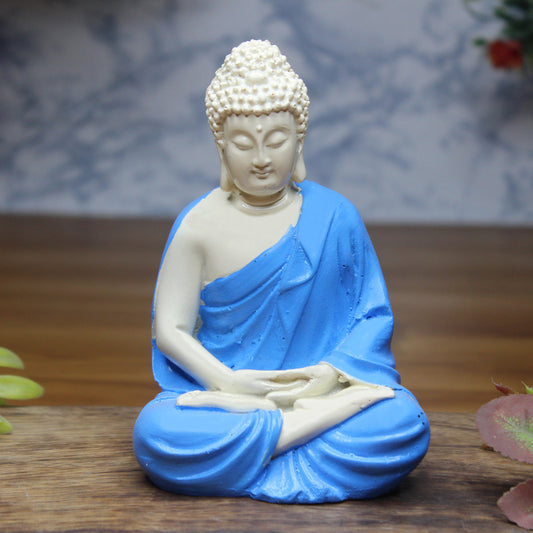 Wonderland 5 inches Meditation Avastha Buddha (Style 01) Resin Statue, showpiece, Gift
Monk Buddha small 03