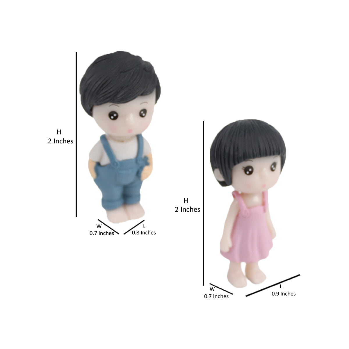 Gallace Couple-2( Miniature toys , cake toppers , small figuine, Valentine couple)