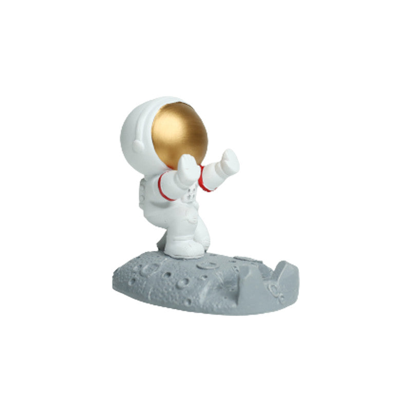 Wonderland Astronut Phone Stand-Golden| table top phone stand