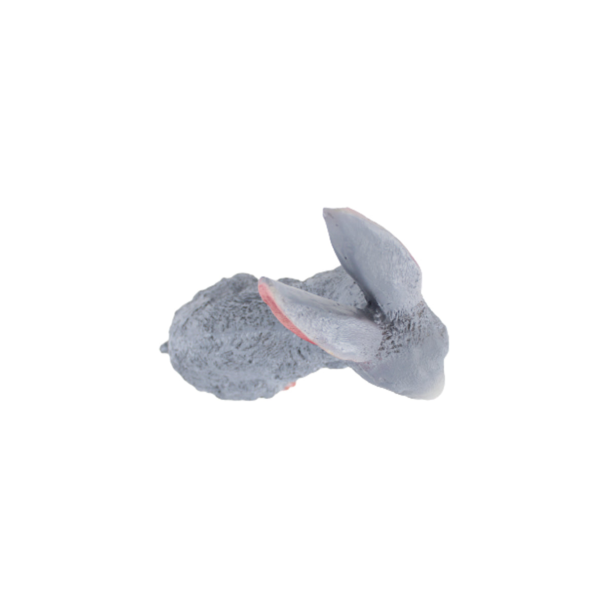 Wonderland resin garden decor Cute Sitting Rabbit (Grey)