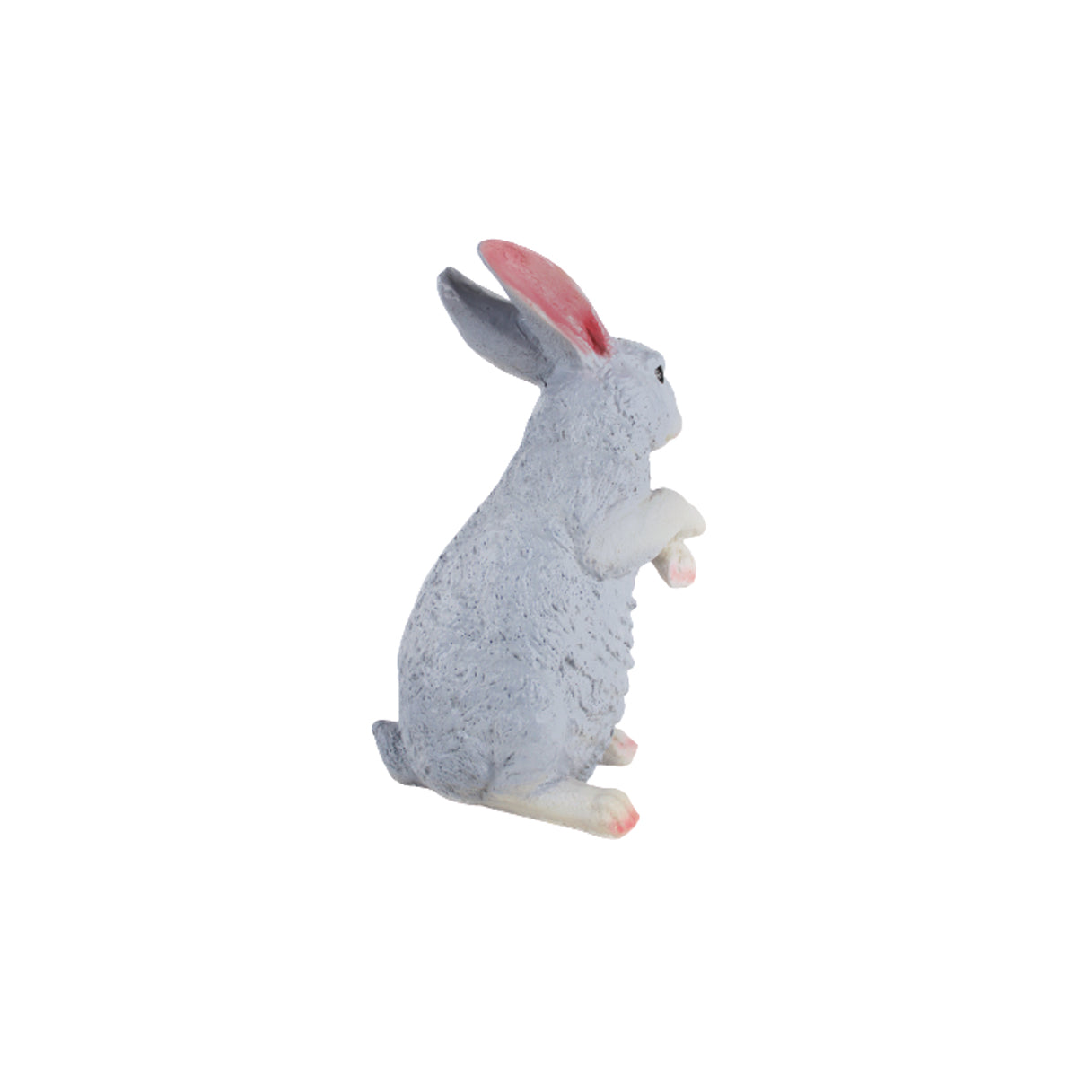 Wonderland resin garden decor Cute Standing Rabbit (Grey)