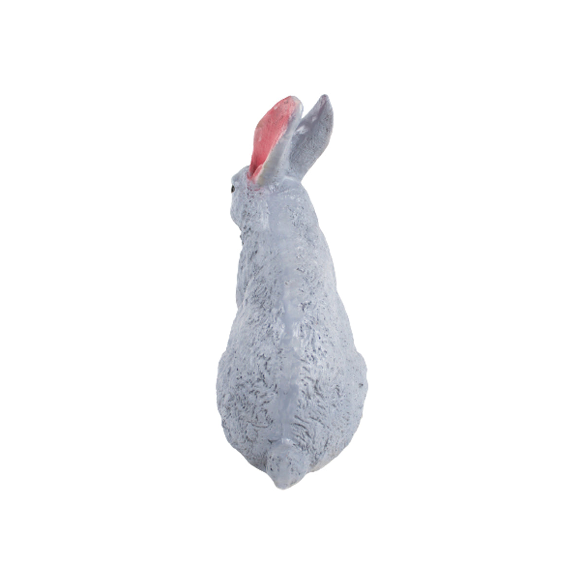 Wonderland resin garden decor Cute Standing Rabbit (Grey)