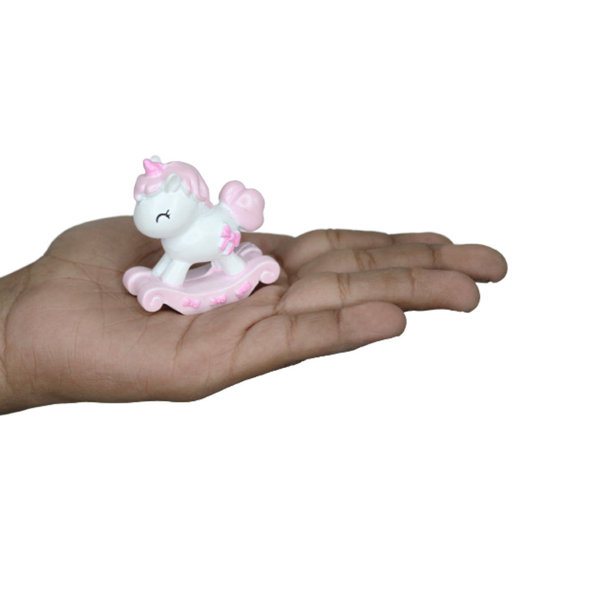 Unicorn baby Rocker (Set of 2 )( Miniature toys , cake toppers , small figuine, unicorn figurine)