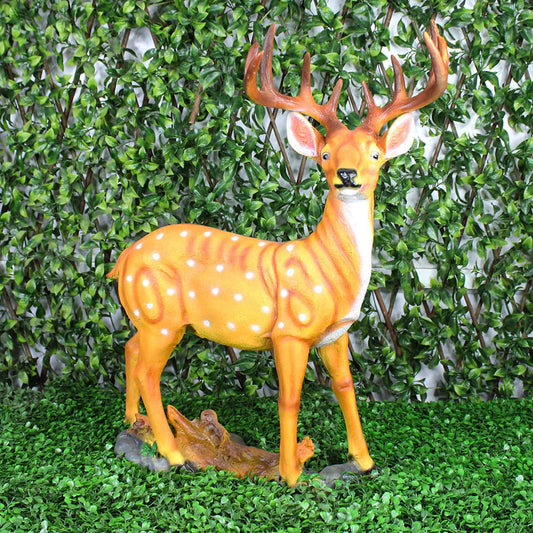 Wonderland Dotted Horns Deer for Garden Decoration