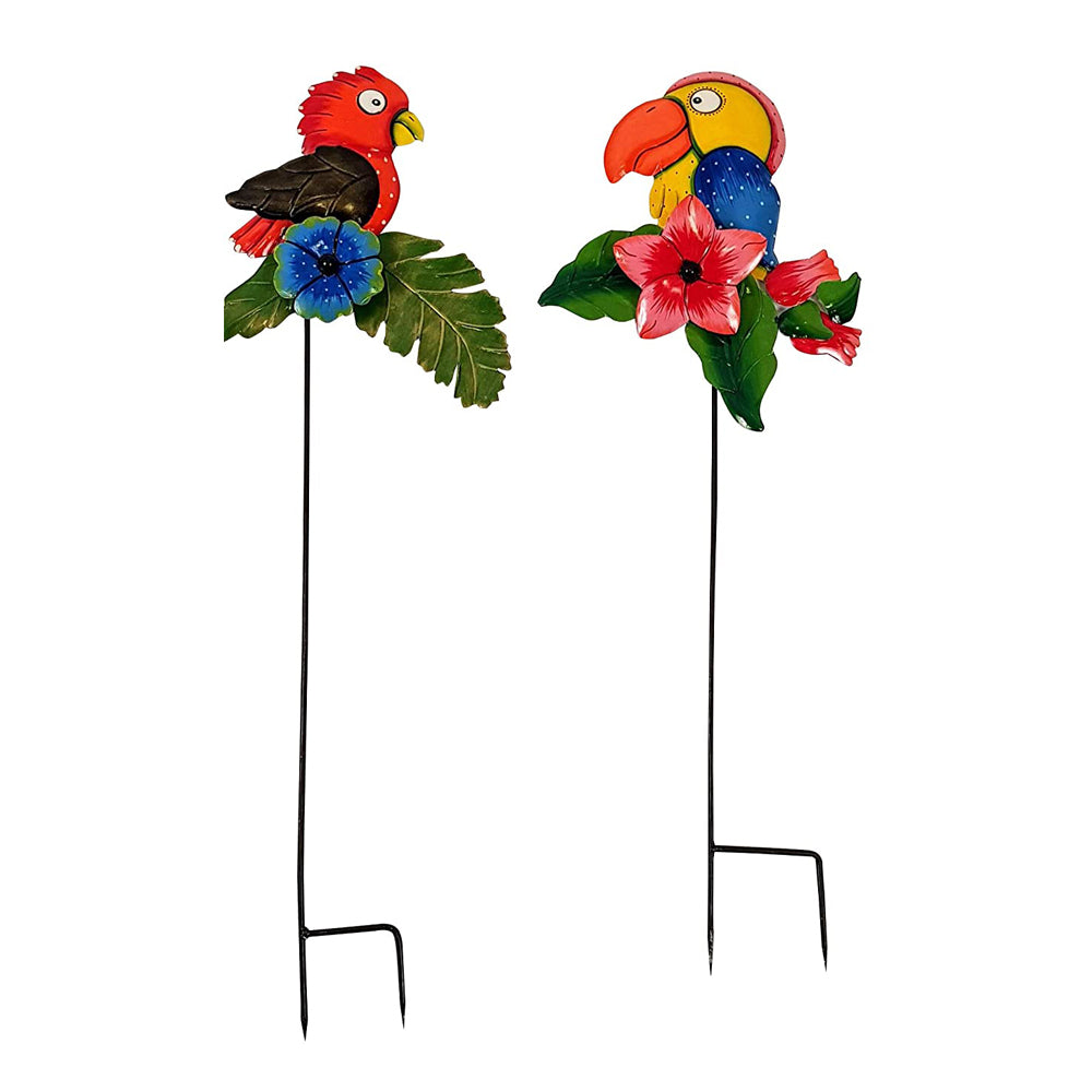 (Set of 2) Bird Garden Stick/Stake for Garden Decoration