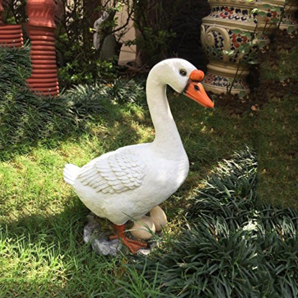 Wonderland Resin Duck Showpiece for garden decoration