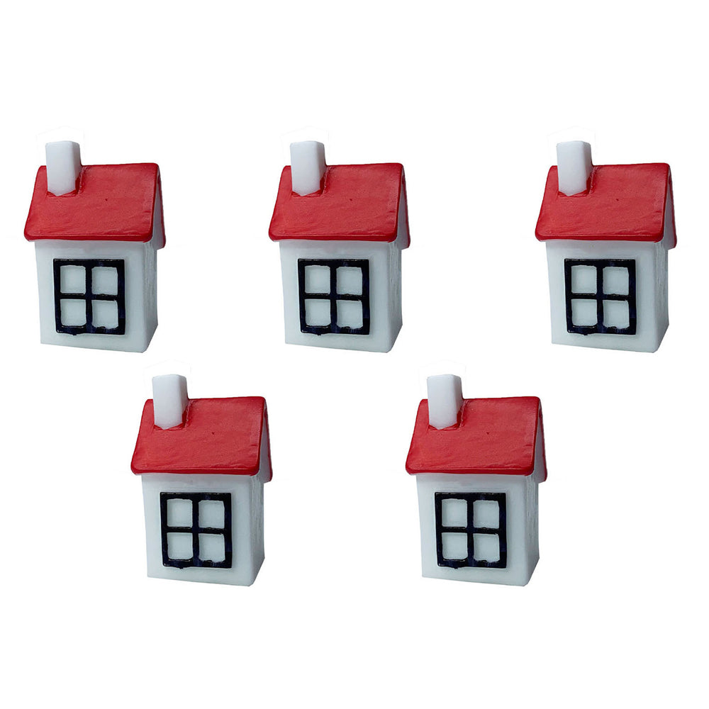 Miniature Toys : (Set of 5) Plastic House