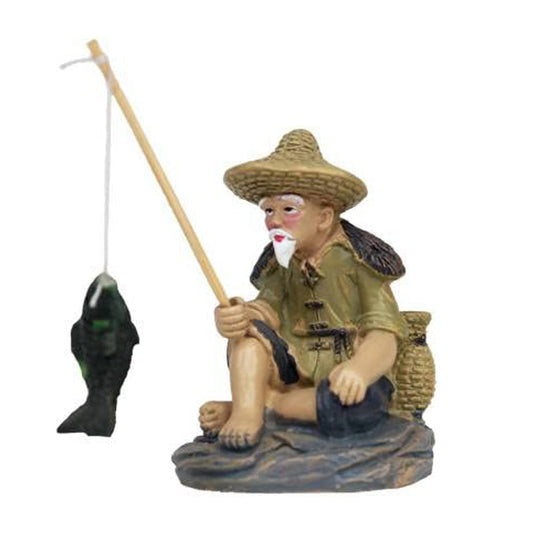 Miniature Toys : Fisherman for Fairy Garden Accessories