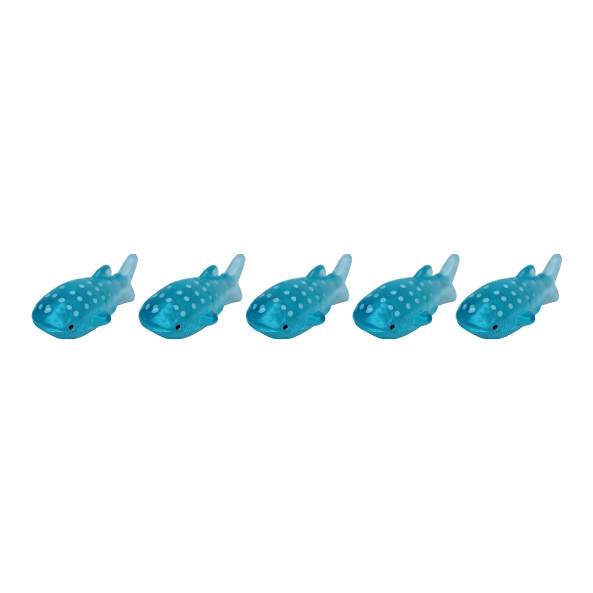 Miniature toys Set of 5 whales (Miniature Fairy Garden Accessoriesfor DIY tray garden Plant Décor)