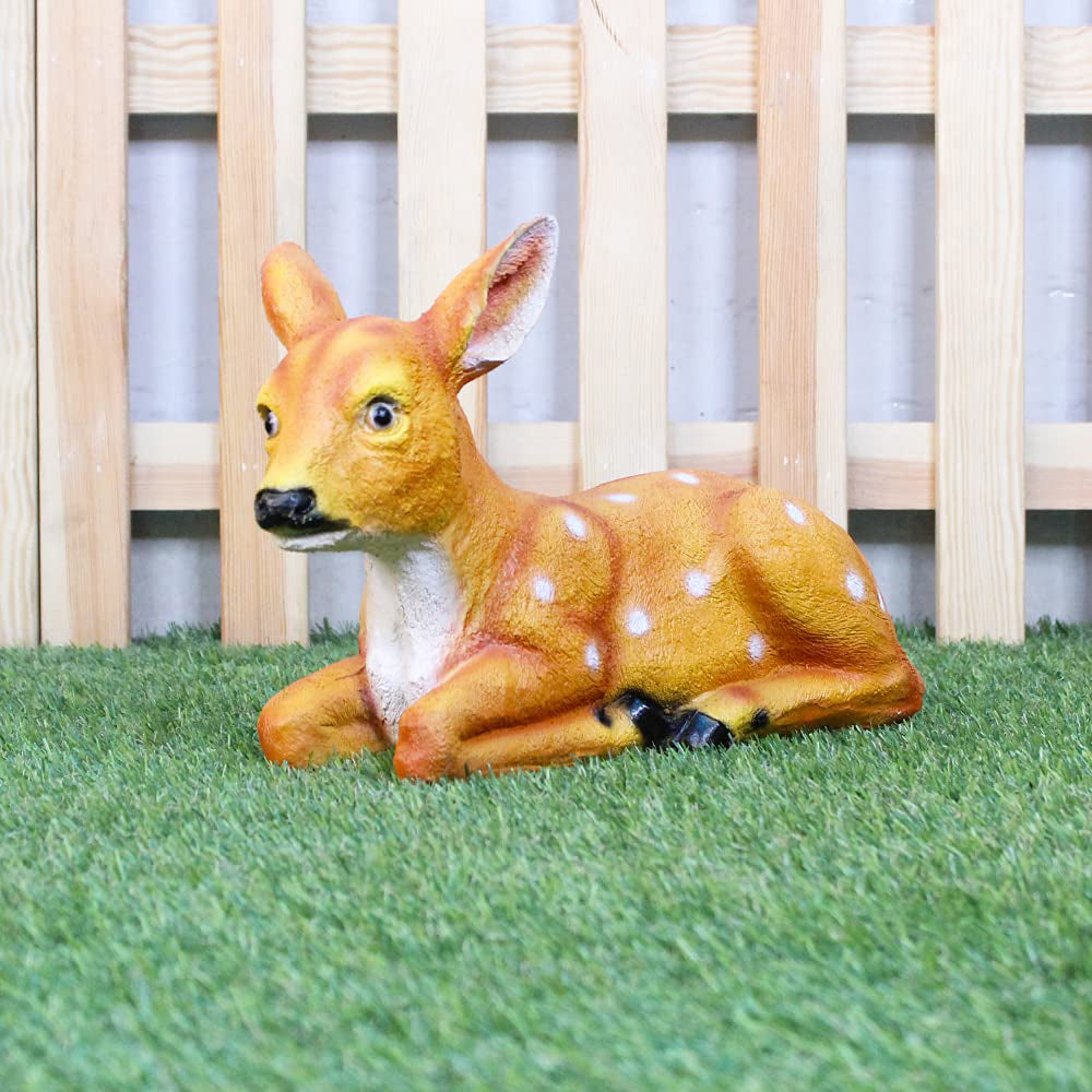 Lying Deer for Home and Garden Decoration