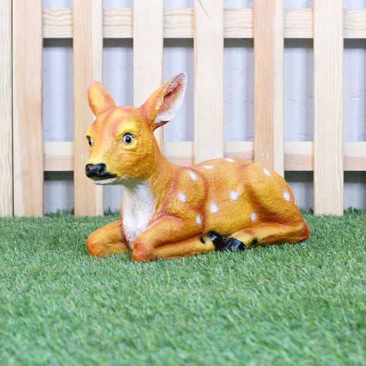 Lying Deer for Home and Garden Decoration