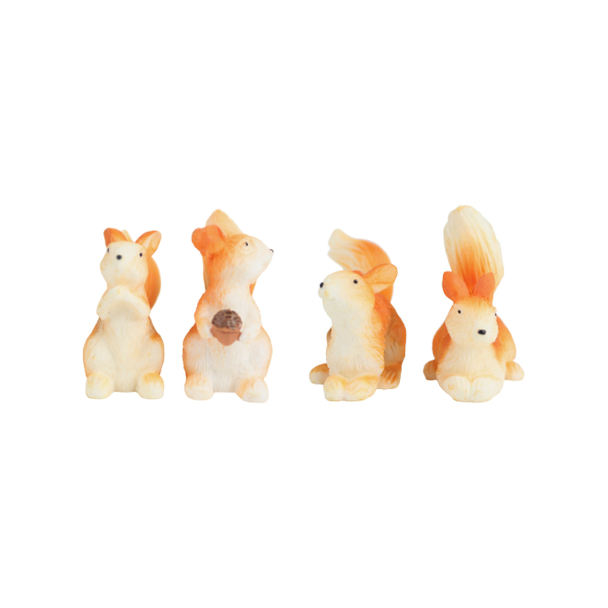 Wonderland  Resin garden decor Playing Squirrel Family