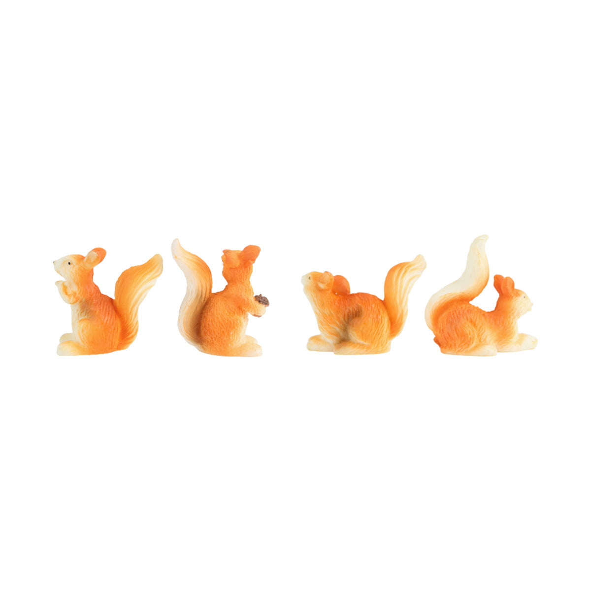 Wonderland  Resin garden decor Playing Squirrel Family