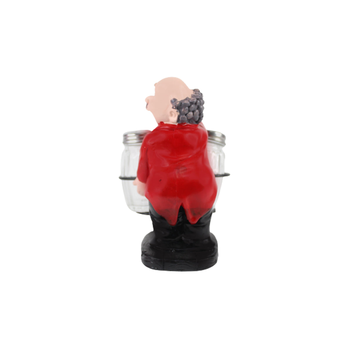 Imported resin Salt and pepper red jacket Chef