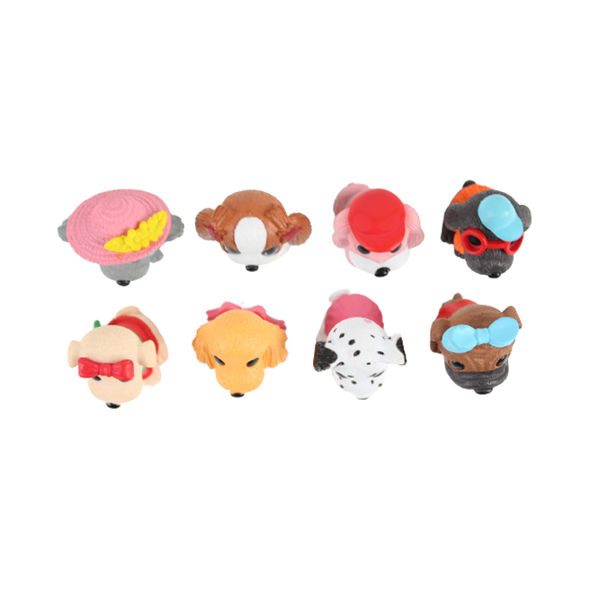 Wonderland  Miniature toys Set of 8  Funny Mini Dogs