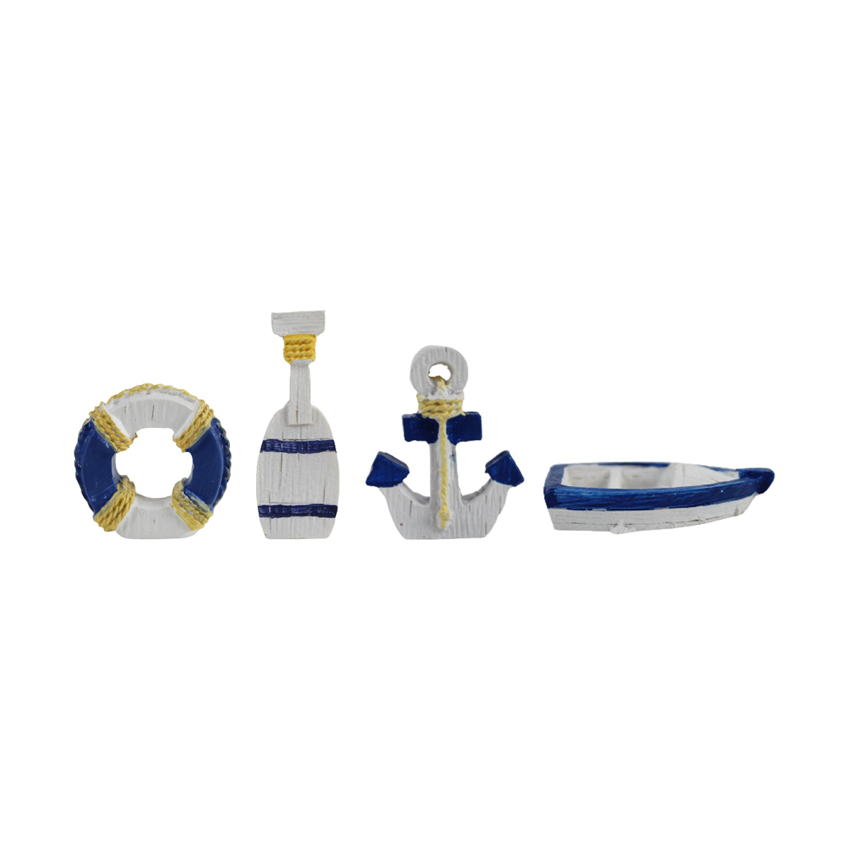 Wonderland Miniature Navy set (Set of 4)|Garden Miniatures| Garden tray garden figurine