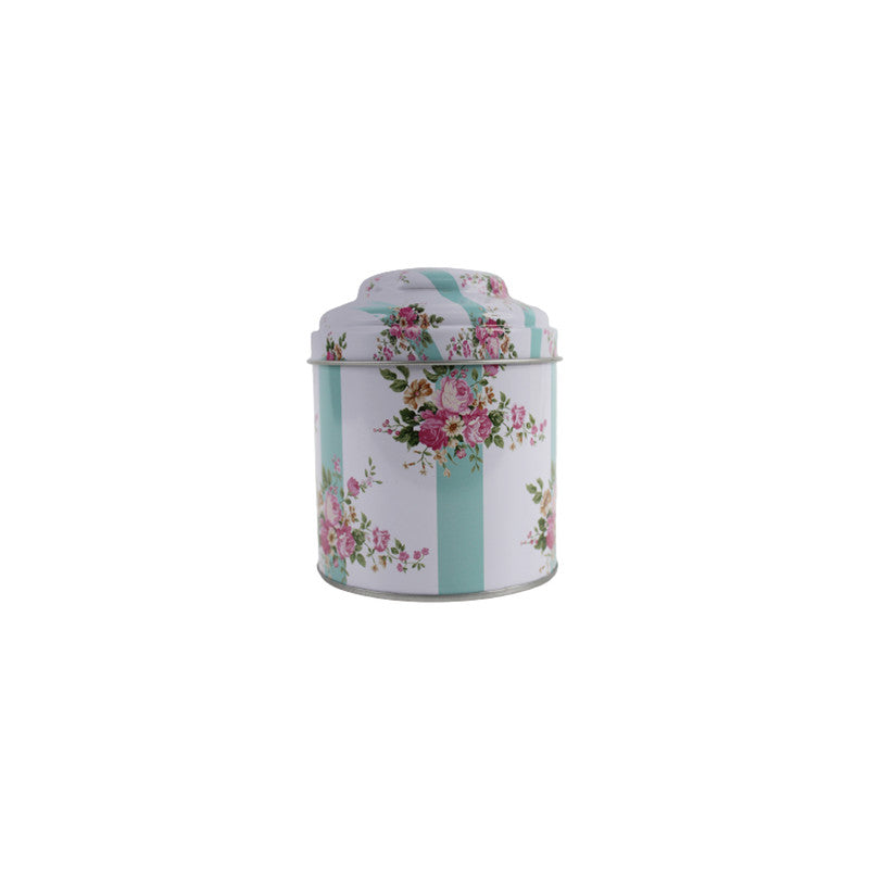 Wonderland Metal floral print storage container